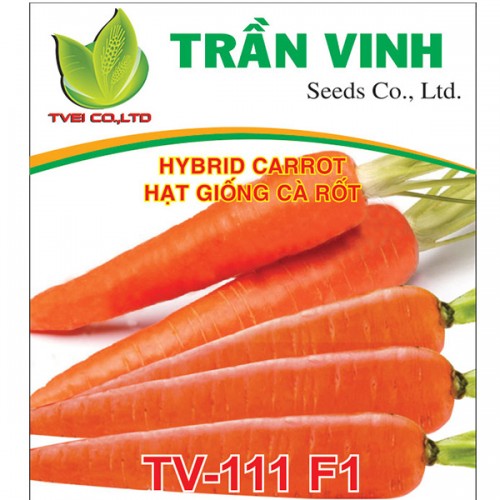 Hạt giống Cà rốt Hàn Quốc (TV-111 F1) - 50Gr