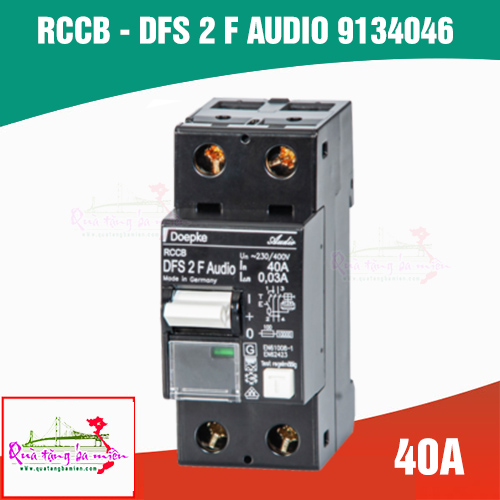 Aptomat RCCB âm thanh DFS 2 F Audio Germanic 40A