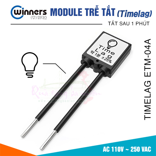 Bộ Tạo Trễ Tắt Thiết Bị Điện Hàn Quốc - Timelag Winners 1 phút